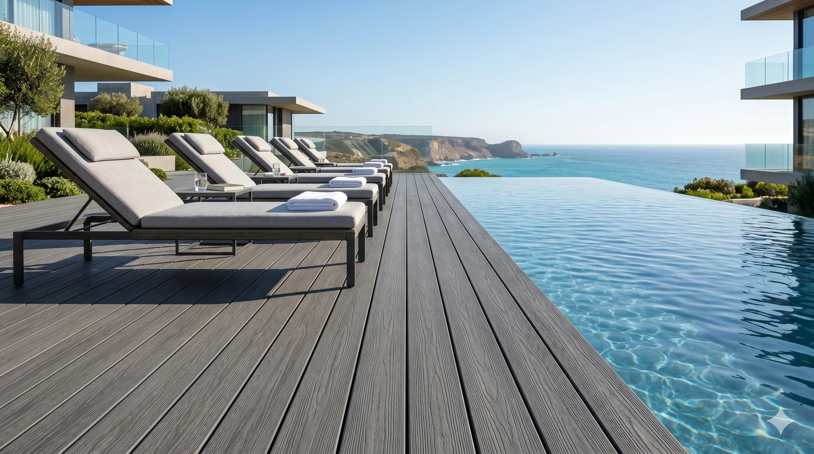 Hospitality Poolside Deck
